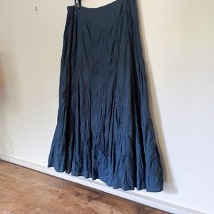 Beautiful Blue J. Jill Skirt Sz 8